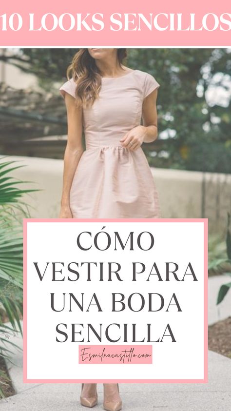 ¿Cómo vestir para una boda sencilla? Una boda es un evento sumamente importante en el que debes estar presentable y elegante. Existen diferentes opciones por las que puedes optar, sin embargo, es considerable que tomes en cuenta el lugar del evento, si es formal o semi formal y lo más importante, que te sientas cómoda y libre. Por ello, te mostraremos algunas ideas de atuendos perfectos y sencillos que puedes lucir en una boda Outfits Sabado Dia, Semiformal Wedding Dress Guest, Simple Wedding Outfits Guest Casual, Outfit Semi Formal Mujer, Ideas Para Boda Civil Sencilla, Semiformal Outfit Mujer, Semi Formal Dress Code, Semi Formal Dresses For Wedding, Outfit Semi Formal