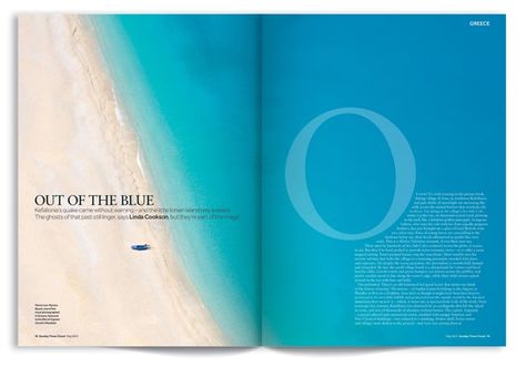 Design. By Sunday Times Travel Magazine. Editorial Design Layouts, Travel Magazine Layout, Indesign Layout, Magazine Layout Inspiration, Editorial Design Layout, Book And Magazine Design, Page Layout Design, Magazine Spreads, Magazine Layout Design