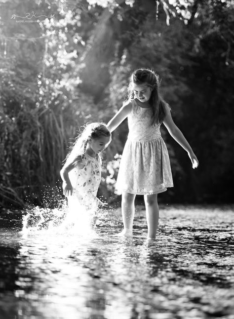 Creek Photoshoot Kids, Creek Minis, Creek Session, Creek Photoshoot, Creek Photos, Hearts Photography, Mother And Child Painting, Evening Sun, Heart Photography