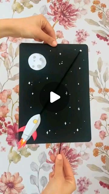 How To Make A Rocket Out Of Cardboard, Handprint Rocketship, In Out Activity For Kids, Rocket Art For Kids, Galaxy Craft Preschool, Space Related Activities For Kids, Rocket Diy Kids, Space Paper Craft, Space Projects For School