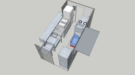 14' Workhorse Food Truck Layout #Food_Truck Food Truck Layout Plan, Fastfood Kitchen Layout, Food Truck Layout, Food Truck Kitchen, Mobil Bar, Juice Truck, Food Truck Interior, Family Daycare, Small Restaurant Design