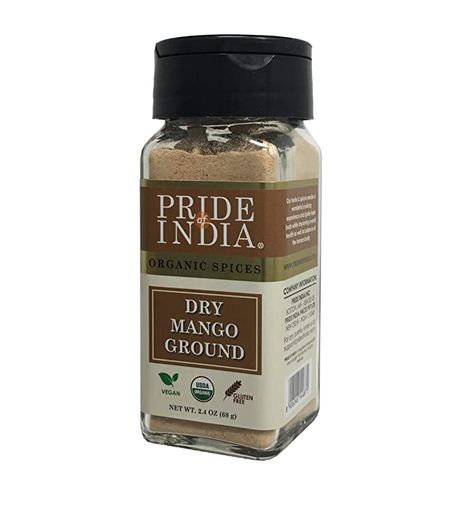 Amazon.com : Pride Of India - Organic Dry Mango (Amchur) Powder - 2.4 oz (68 gm) Dual Sifter Jars, Vegan Sun, Dried Spice, Best for Chutneys, Soups : Grocery & Gourmet Food Amchur Powder, Pride Of India, Mango Powder, Dried Mangoes, Organic Spice, Indian Spices, Sun Dried, Gourmet Food, Chutney