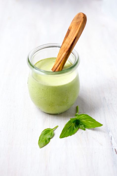 Basil Green Goddess Dressing Dry Brine Chicken, Green Goddess Recipe, Stuffed Celery Sticks, Green Goddess Dressing Recipe, Iceberg Salad, Goddess Dressing Recipe, Green Goddess Salad Dressing, Goddess Dressing, Green Goddess Dressing