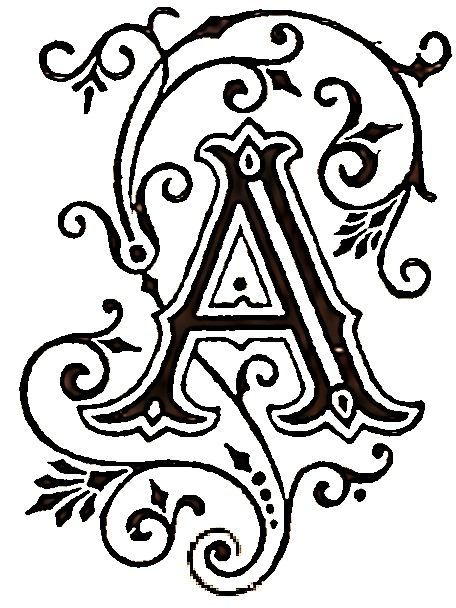 Monogram Fonts. A monogram is a symbol of a person's initials, created using a decorative, uppercase font, often in a circle format. Number 7 Typography, Filigree Alphabet, Vintage Fonts Alphabet, Victorian Letter, Gothic Writing, Cheetah Drawing, Victorian Lettering, Gothic Alphabet, Free Monogram Fonts