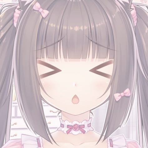 Pink Pfp Discord, Grunge Edits, Nekopara Chocola, Cutecore Anime, Meow Cute, Pink Pfp, Pfp Discord, Aesthetics Art, Profile Icon