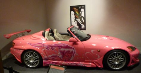 Pink Custom Painted 2001 Honda S2000 from the Film "2 Fast 2 Furious" 2001 Honda S2000, Pink Thing, 2 Fast 2 Furious, Fast 2 Furious, Fast And Furious Cast, Pink Clouds Wallpaper, Old Baby Clothes, Fast And Furious Actors, Pink Convertible