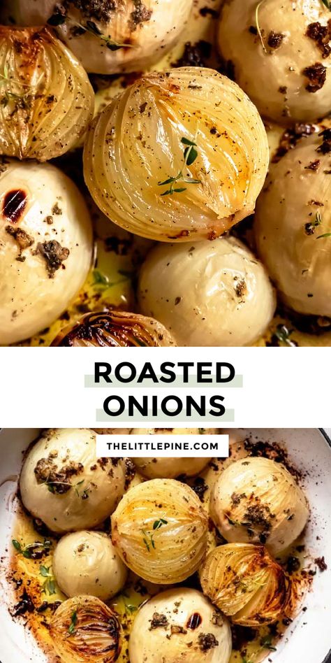 Oven Roasted Onions, Baked Onions, Roasted Onions, Pine Kitchen, Burger Toppings, Creamy Cauliflower, Low Carb Sides, Low Carb Side Dishes, Keto Side Dishes