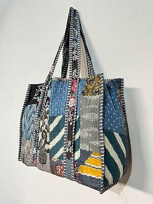 Great Shopping Indian Grey Patchwork Quilted Shoulder Bag Women's Beach 100% Cotton Handbag US, Bags Fabric Bags Handmade Handbags, Cotton Patchwork Bag For Travel, Square Cotton Patchwork Bag, Bohemian Square Shoulder Bag With Patchwork, Patchwork Bags Diy, Quilted Tote Bags Patterns, Cotton Patchwork Shoulder Bag, Bohemian Patchwork Cotton Shoulder Bag, Upcycled Bags