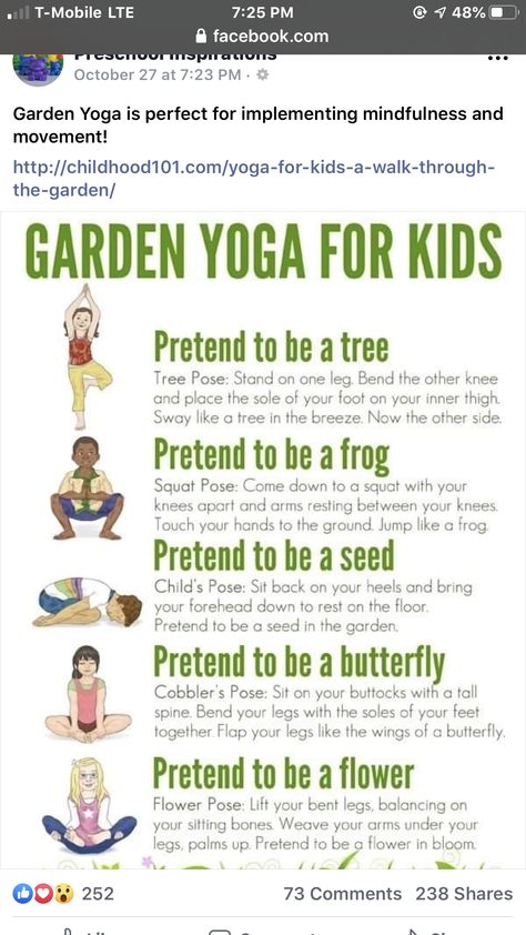 Preschool Yoga, Garden Yoga, Kids Routine, Garden Unit, Preschool Garden, School Age Activities, Toddler Lessons, Garden Activities, Physical Activities For Kids