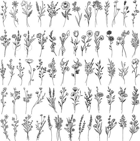 Amazon.com : 15 Sheets FANRUI Tiny Branch Black Flower Temporary Tattoos For Women Girl Floral Bouquet Small Tattoo Temporary Wild Plant Lavender Sweet Pea Larkspur Fake Tatoo Adults Face Hands Kids Kit Sticker : Beauty & Personal Care Lavender Sweet Pea, Larkspur Tattoo, Plant Lavender, Tiny Flower Tattoos, Realistic Temporary Tattoos, Tattoo Temporary, Small Flower Tattoos, Tattoo Paper, Cute Small Tattoos