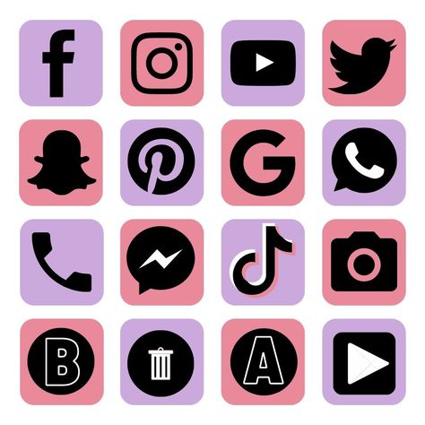 Iconos de aplicaciones para tu celular Social Network Icons, Hair Photography, Computer Lab, Eye Art, App Icon, Social Network, Bullet Journal, Jesus, Social Media