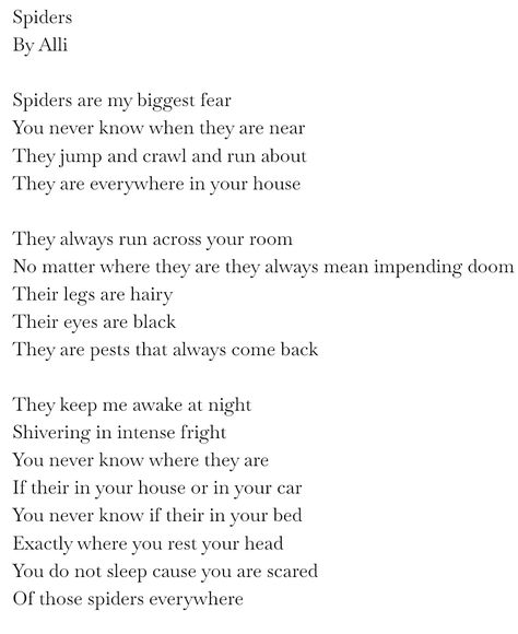 Spider Poem, Spider Monkey, Spiders, Poetry, Quick Saves