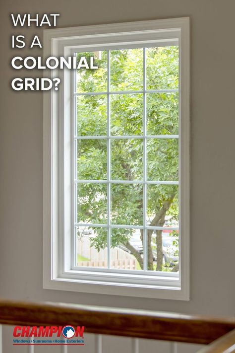 Window grids are a great way to add some personality to your home! Which style would you choose? Grid Windows, Window Grids, Window Construction, Barn Loft, Wall Trim, Grid Style, Stone Cottage, Construction Process, Window View