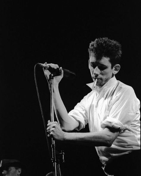 “Shane MacGowan was in a class by... - Warner Music Ireland Shane Mcgowan, Black Background Portrait, The Pogues, Bad Taste, Jazz Musicians, Band Posters, Post Punk, A Class, New Artists