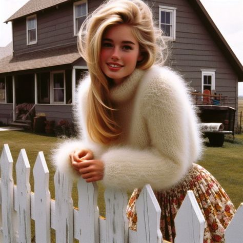 Follow @smotherstories and get more of the good stuff by joining Tumblr today. Dive in! Mohair Sweater Fluffy, Angora Sweater Dress, Fuzzy Sweater Outfit, Fuzzy Mohair Sweater, Angora Goats, Angora Sweater, Fluffy Sweater, Silly Girls, Sweater Outfit