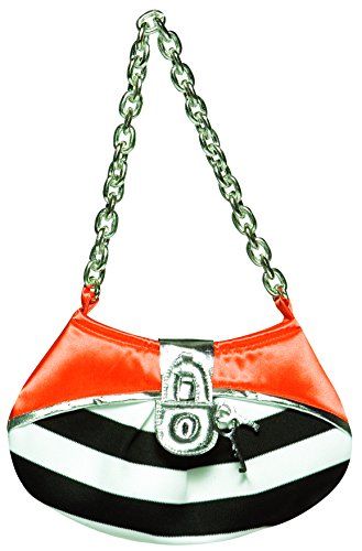 Rasta Imposta Prisoner Purse, Black/White, One Size Best Halloween Costumes & Dresses USA Jailbird Costume, Prisoner Costume, Costumes Dresses, Striped Bags, Costume Store, Fancy Dress Accessories, Perfect Handbag, Women Bags Fashion, Cute Purses