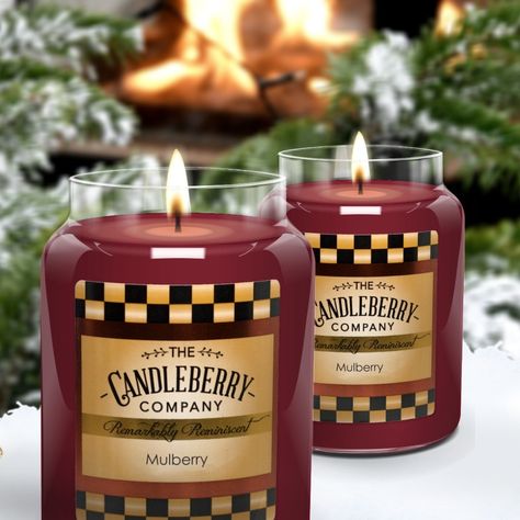 Mulberry™ is a berry scented candle that is perfect for those who enjoy jam fragrances. Scented Candle, Candle Jars, Scented Candles, Scents, Berry, Jam, Fragrance, Candles