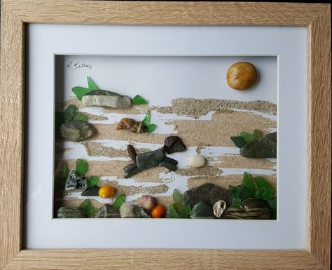 Beach Art Projects, Looe Cornwall, Cornish Beaches, Sea Glass Crafts, Sea Glass Art, Glass Heart, Beach Glass, Beach Art, Pebble Art