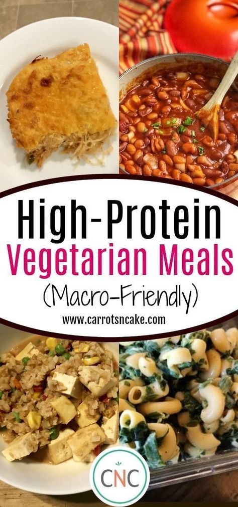 high protein vegetarian meals Meals With Macros, Protein Vegetarian Meals, High Protein Vegetarian Meals, High Protein Vegetarian, Protein Vegetarian, Detox Meal Plan, High Protein Vegetarian Recipes, Vegetarian Meal Prep, Macro Friendly Recipes