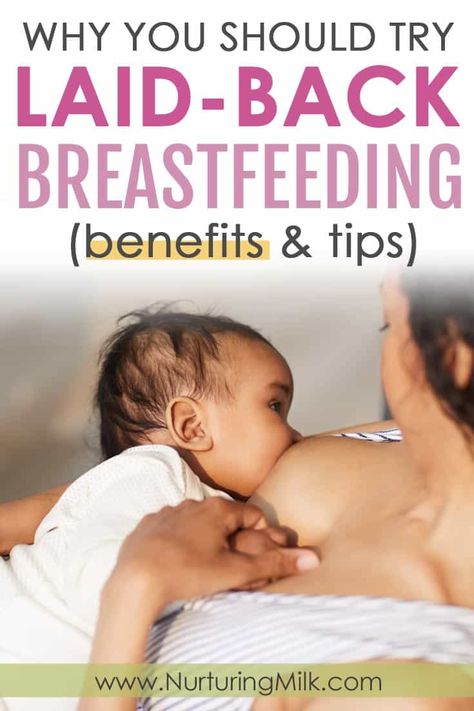 Laid-back breastfeeding can help you get a deep, painless latch—all while being positioned comfortably yourself! Learn about the benefits of laid-back breastfeeding and how to do it. Breastfeeding Benefits, Stopping Breastfeeding, Breastfeeding Positions, Breastfed Baby, Fantastic Baby, Pumping Moms, Breastfeeding And Pumping, Nursing Tips, Before Baby