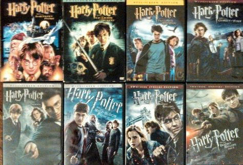 Harry Potter DVD covers <3 Harry Potter Dvd, Deathly Hallows Part 1, Deathly Hallows Part 2, Dvd Collection, The Goblet Of Fire, The Prisoner Of Azkaban, Goblet Of Fire, Prisoner Of Azkaban, Harry Potter Films