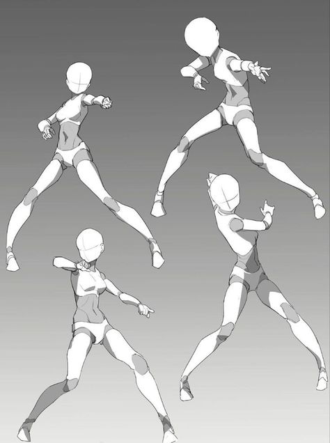 Anime Character Running, Character Running, Figure Drawing Tutorial, Drawing Female Body, Sketches Art, Sketch Poses, Human Anatomy Drawing, Posca Art, Body Reference Drawing