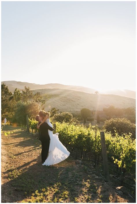 Vineyard Wedding Photoshoot, Winery Wedding Aesthetic, Vineyard Wedding Pictures, Wedding Photography Vineyard, Vineyard Wedding Photography, Vineyard Wedding Photos, Winery Photoshoot, Wine Yard, Vineyard Elopement