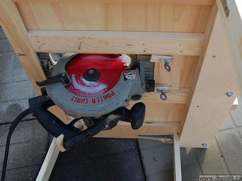 Table Saw From Circular Saw, Diy Table Saw With Circular Saw, Diy Circular Saw Table, Portable Table Saw, Best Circular Saw, Saw Table, Best Table Saw, Table Saw Fence, Diy Table Saw