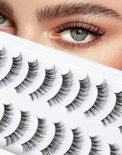 False Lashes Natural Lashes Wispy False Lashes Natural, Lashes Pack, Lashes Wispy, Natural False Lashes, Wispy Eyelashes, Fox Eyes, Lashes Natural, Eyelashes Natural, Wispy Lashes