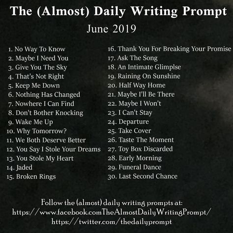 (almost) Daily Writing Prompts for songwriting, lyric writing, prose, poetry and free writing Poem Writing Promts, Prose Writing Prompts, Poem Topics Ideas Poetry, Song Title Ideas Lyrics, Poetry Names Ideas, The Almost Daily Writing Prompts, Poetry Topics Ideas, Poem Prompts Ideas Creative Writing, Poem Ideas Topics