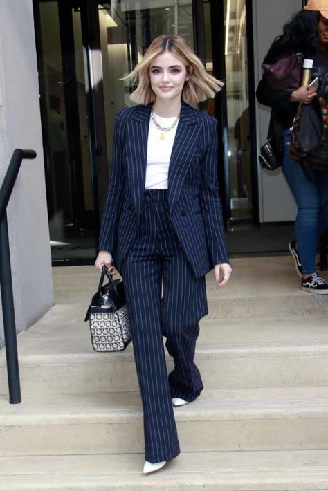 Womens Power Suit, Boss Era, Womens Power, Power Fashion, Lucy Hale Style, Power Dress, Power Moves, Women Suits, Corporate Style