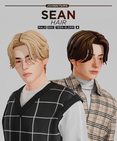 Masc Hairstyles, Ts4 Mod, Four One Direction, Sims 4 Men Clothing, Sims 4 Cc Hair, Sims 4 Hair Male, Ts4 Mods, Sims 4 Male Clothes, The Sims 4 Cabelos