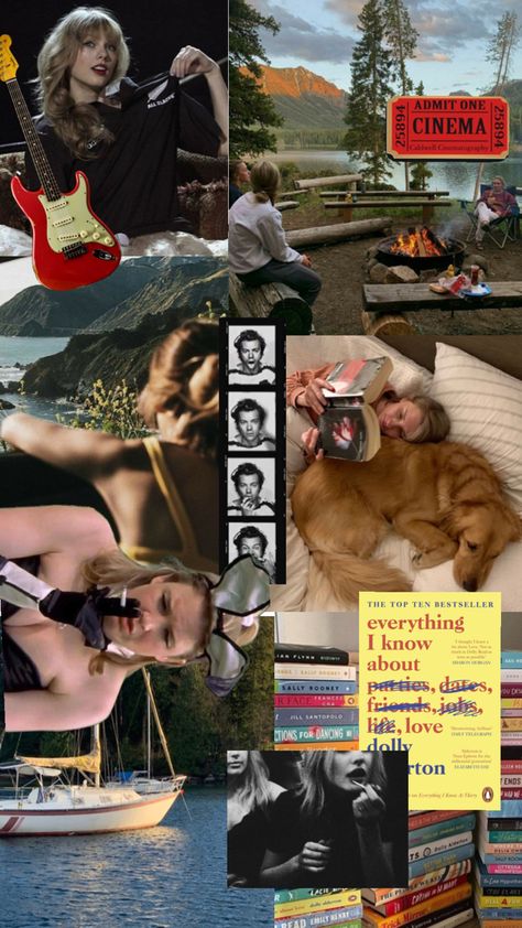 Bridget Jones, Taylor Swift, Nature, Camping, dogs, reading, books Everything I Know About Love, Book Haul, Love Aesthetic, All Blacks, Admit One, About Love, Book Aesthetic, Cinematography, Mood Boards