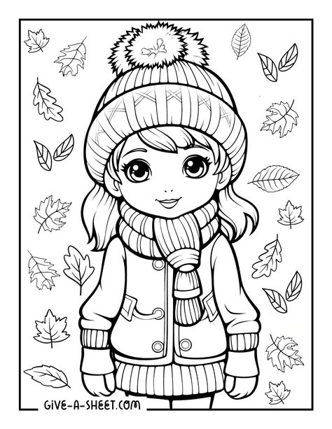 Cute girl with leaf coloring sheets for kids. Leaves Coloring Pages, Fall Foliage Pictures, Leaves Coloring, Fall Leaves Coloring Pages, Types Of Leaves, Leaf Coloring Page, Free Kids Coloring Pages, Colors Of Autumn, Coloring Sheets For Kids