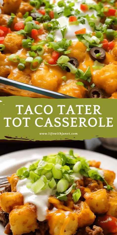 Mexican Tater Tot Casserole Crockpot, Tater Tot Casserole Freezer Meal, Crockpot Tater Tot Taco Casserole, Taco Casserole Tater Tots, Tator Tot Casserole Mexican, Tator Tot Casserole Without Canned Soup, Taco Tator Casserole, Dairy Free Tator Tot Casserole, Tator Tot Casserole Taco