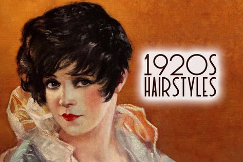 Although the most popular vintage 1920s hairstyles were dominated by the bob cut, there were lots of different ways to style bobbed hair. Here's a look back at short and long haircuts (plus old-fashioned styling tips) from the flapper era! 1920s Hairstyles, Classic Bob Haircut, Permanent Waves, 1920s Hair, Flapper Era, Bob Haircut Curly, Classic Bob, Vintage Needlepoint, Dress Hairstyles