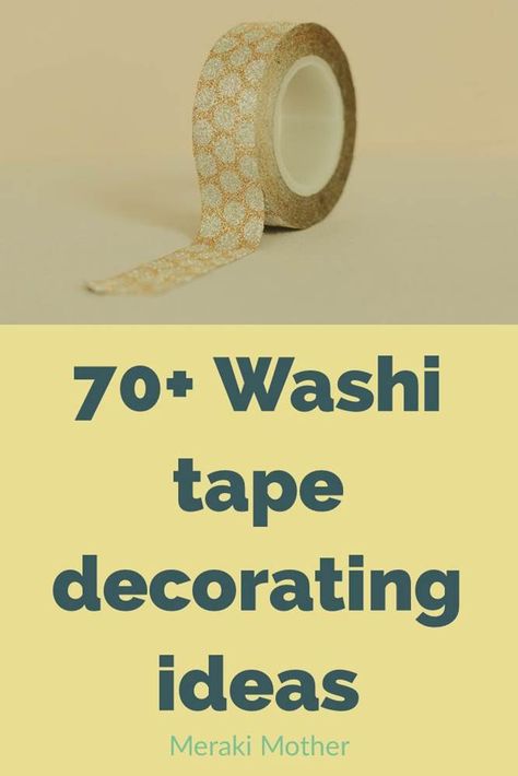 Washi Tape Kitchen Cabinets, Things To Do With Washi Tape Ideas, How To Use Washi Tape Ideas, Washi Tape Ideas Journal, Diy Washi Tape Ideas, Diy Washi Tape Crafts, Rental Hacks, Random Websites, Washi Tape Wall