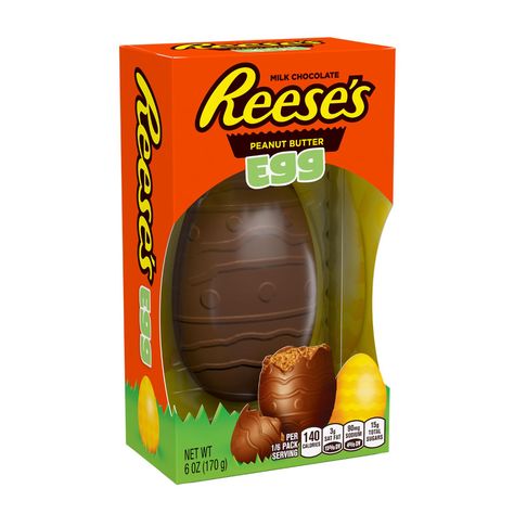 Not available Buy REESE'S, Milk Chocolate Peanut Butter Egg Candy, Easter, 6 oz, Gift Box at Walmart.com Peanut Butter Egg, Reese Eggs, Peanut Butter Easter Eggs, Peanut Butter Eggs, Gluten Free Egg Free, Easter Egg Basket, Candy Gift Box, Egg Easter, Easter Candy