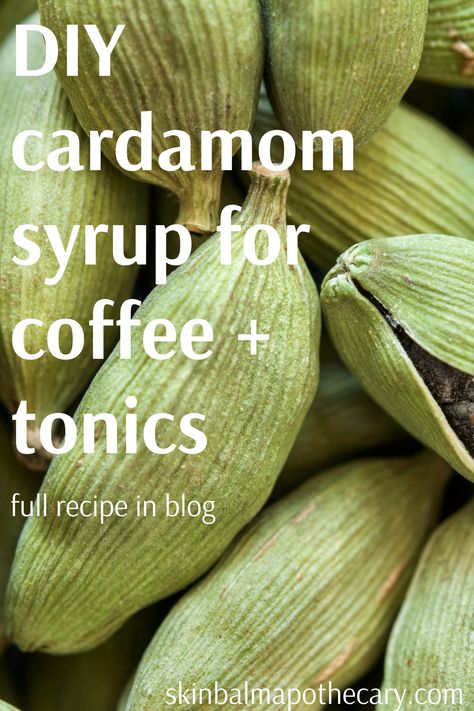 Craving a touch of exotic flavor in your drinks? Our simple and easy Cardamom Simple Syrup recipe is here to delight your taste buds. Explore a range of refreshing mocktail ideas, from vanilla-infused tonics to kid-friendly drinks. Get creative and add a dash of cardamom to your coffee, teas, tonics, and baking recipes. Diy Simple Syrup, Cardamom Simple Syrup, Holiday Drink Ideas, Cardamom Syrup, Coffee Tonic, Mocktail Ideas, Refreshing Mocktail, Simple Syrup Recipe, Syrup Recipes