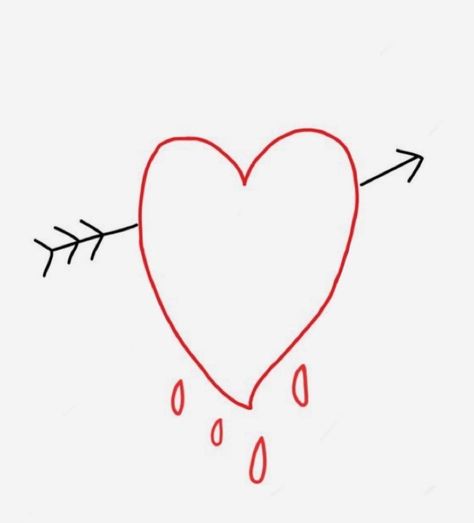 Harry Styles Symbol Tattoo, Fine Line Heart Harry Styles, Harry Styles Heart Shirt, Harry Styles Inspired Art, Harry Styles Heart Tattoo, Harry Styles Symbols, Arrow Heart Tattoo, Harry Doodles, Heart Balloon Tattoo