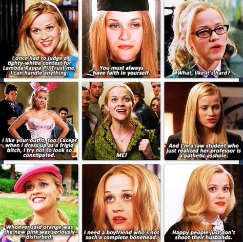 ELLE WOODS Elle Woods Room, Elle Woods Aesthetic, Elle Woods Quotes, Legally Blonde Quotes, Blonde Quotes, Blonde Movie, Legally Blonde Musical, Teen Movies, Elle Woods