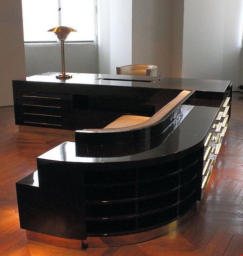 Art Deco Desk, Art Deco Inspiration, Art Deco Interior Design, Streamline Moderne, Console Design, Art Deco Decor, Deco Decor, Art Deco Home, Art Deco Architecture