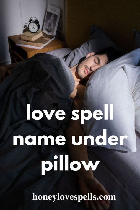 LOVE SPELL NAME UNDER PILLOW Love Spell, Love Spells, A Love, Falling In Love, Witch, It Cast, Pillows, Quick Saves