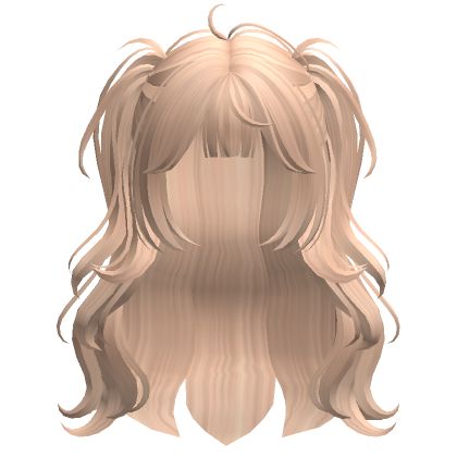 Roblox Half Down Pigtails, Half Up Half Down Pigtails, Can Of Soup, Side Ponytail, Create An Avatar, Roblox Codes, Half Up Half Down, Half Up, Hair Accessory