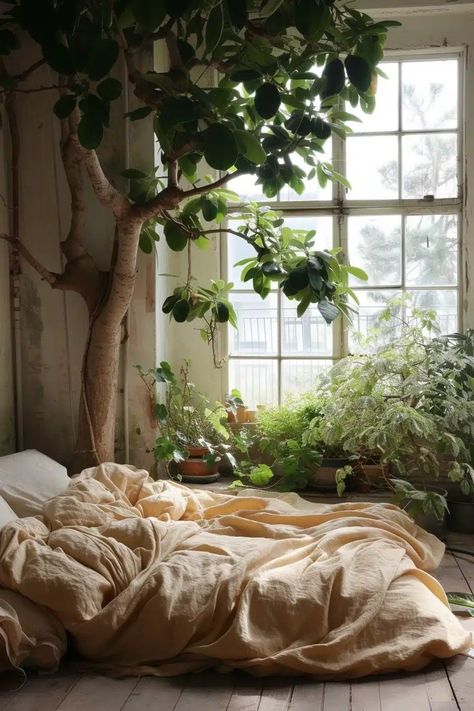 24 Botanical Bedroom Ideas to Decorate with Greenery Botanical Decor Ideas, Cozy Plant Bedroom, Botanical Bedroom Ideas, Botanical Room, Plant Bedroom, Botanical Bedroom, Botanical Decor, Garden Bedroom, Bedroom Ideas