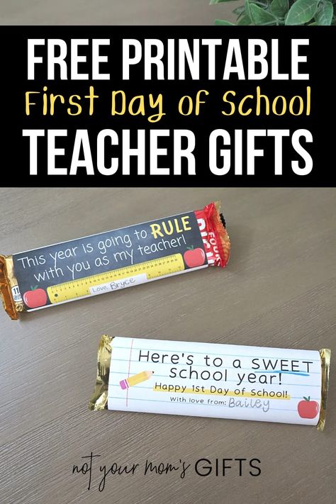 Back To School Candy Bar, First Day Of School Chocolate Gift, Candy Teacher Gifts, Back To School Candy Bar Wrappers, First Week Teacher Gifts, First Day Of School Treats For Teachers, Back To School Candy Ideas, First Week Of School Teacher Gifts, 1st Day Of School Teacher Gift Ideas