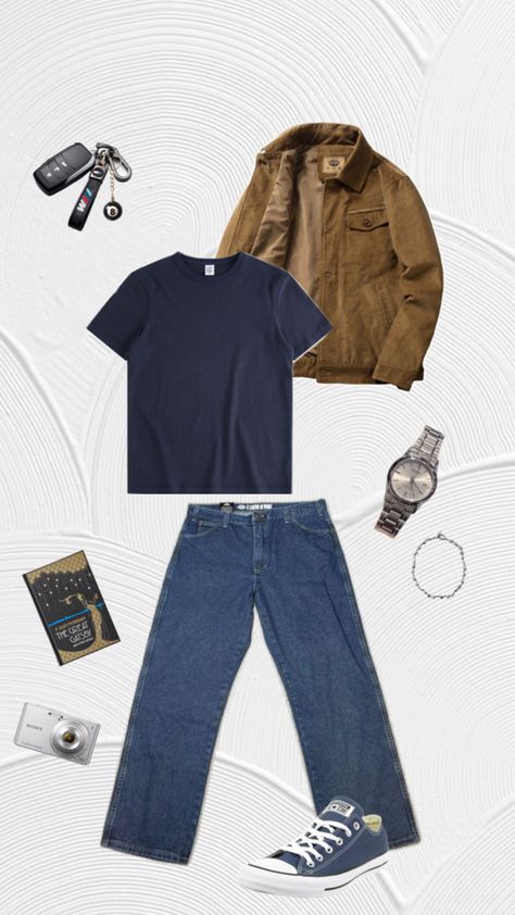 #fit #outfit #mens #boyfriend #mensfashion #clothes #fall #autumn #aesthetic #books #greatgatsby #navy #converse #couples Autumn Aesthetic Books, Fall Boyfriend, Converse Fits, Fall Autumn Aesthetic, Navy Converse, Clothes Fall, Aesthetic Books, Autumn Aesthetic, Boyfriend Fit