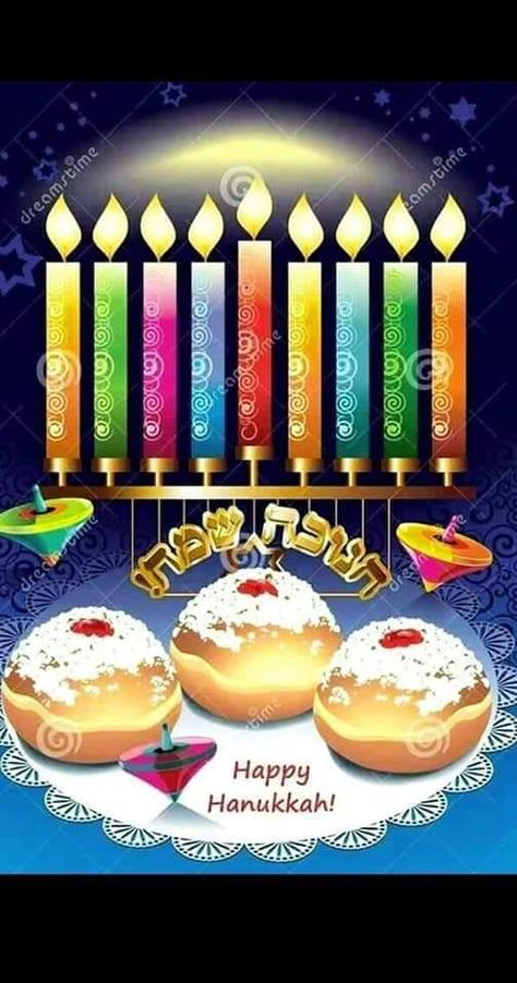 Hannukah Cards Diy, Hanukkah Pictures, Happy Hanukkah Images, Jewish Blessings, Jewish Greetings, Jewish Holiday Cards, Happy Chanukah, Rosh Hashanah Cards, Happy Hannukah