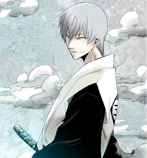 Gin Bleach, Gin Ichimaru, Byakuya Kuchiki, Bleach Anime Art, Bleach Fanart, Bleach Characters, Bleach Art, Bleach (anime), Bleach Manga