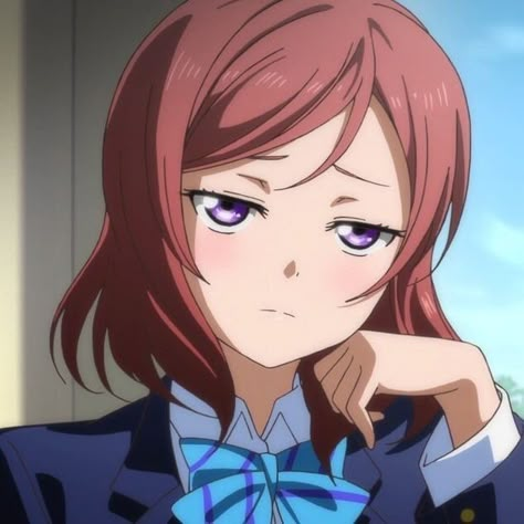 Anime Reaction, Tsundere Girl, Maki Nishikino, Reaction Images, Escape Reality, Purple Eyes, Love Live, Anime Style, Anime Icons